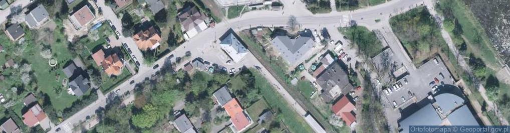 Zdjęcie satelitarne Ustron Zdroj pkp
