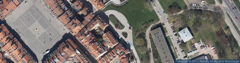 Zdjęcie satelitarne Varšava, Śródmieście ulice Brzozowa