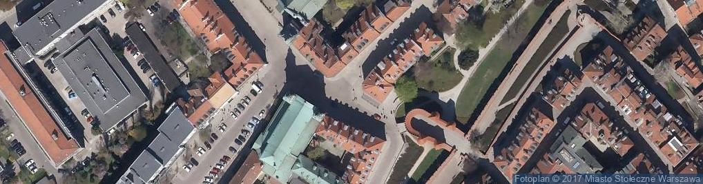 Zdjęcie satelitarne Varšava, Śródmieście, ulice Mostowa