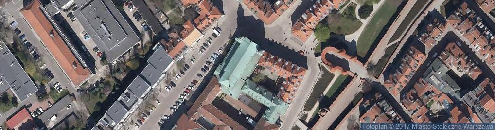 Zdjęcie satelitarne VarsaviaChiesaSpiritoSantoViaMostowa