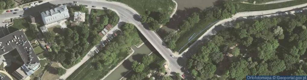 Zdjęcie satelitarne View from Retmanski bridge,Krakow ,Poland
