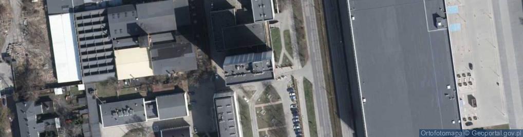 Zdjęcie satelitarne VII Dom Studenta PŁ