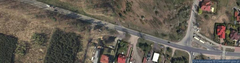Zdjęcie satelitarne Voivodeship road 632 Marki