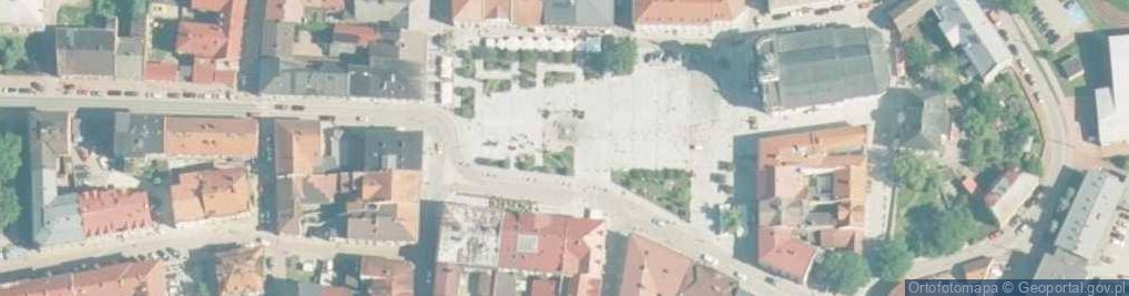 Zdjęcie satelitarne Wadowice - John Paul II Square