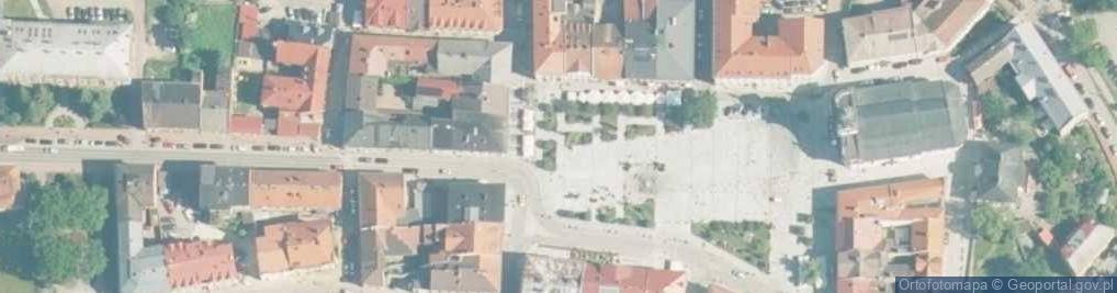 Zdjęcie satelitarne Wadowice, Mickiewicza