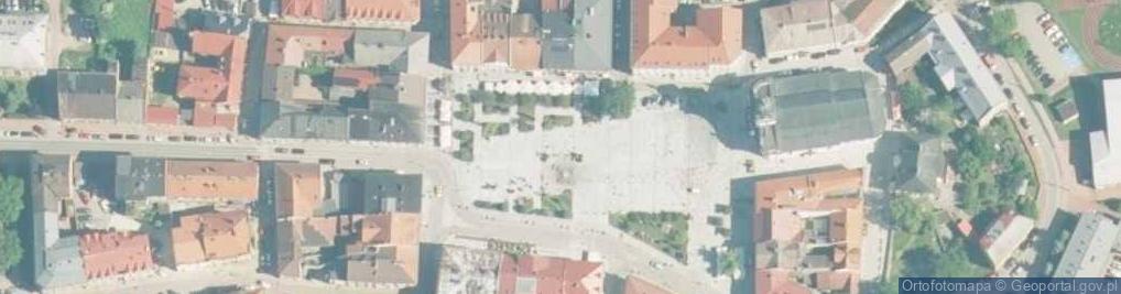 Zdjęcie satelitarne Wadowice, Plac Jana Pawła II 16