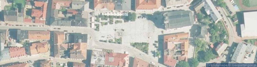 Zdjęcie satelitarne Wadowice, Plac Jana Pawła II 8