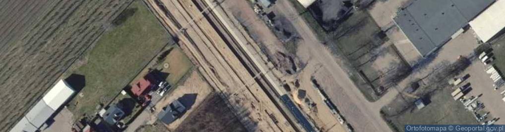 Zdjęcie satelitarne Warka - Railway station 01