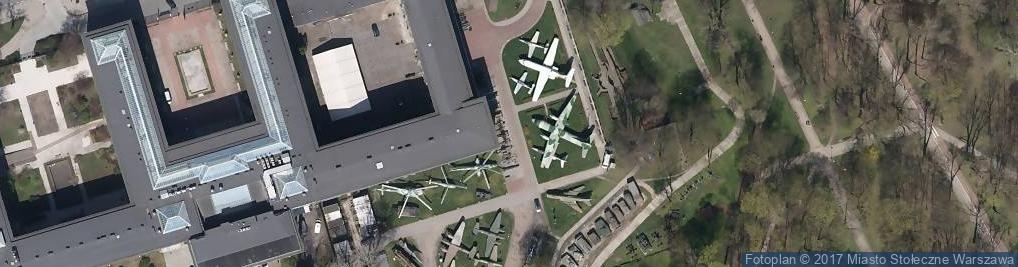 Zdjęcie satelitarne Warsaw 280mm mortar 01