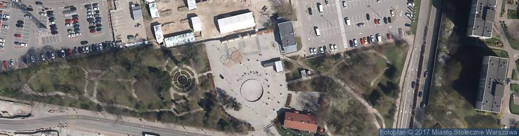 Zdjęcie satelitarne Warsaw ulrychow palace