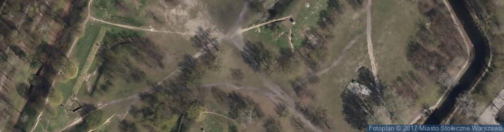 Zdjęcie satelitarne Warszawa Fort Bema 5