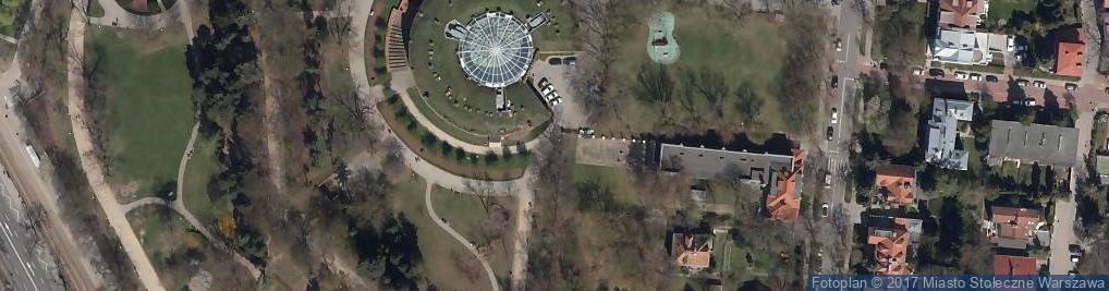 Zdjęcie satelitarne Warszawa fort siergieja 001