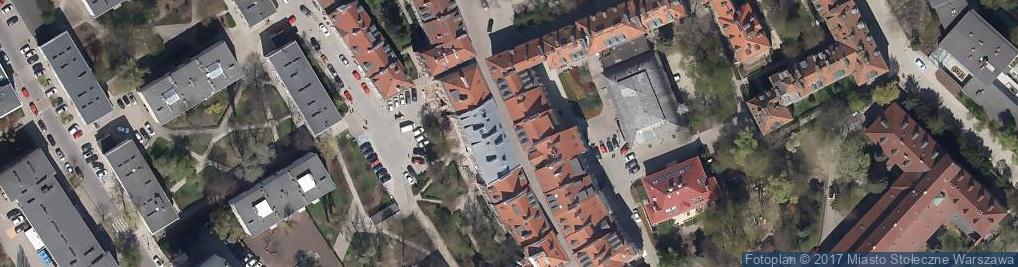 Zdjęcie satelitarne Warszawa, Freta 10