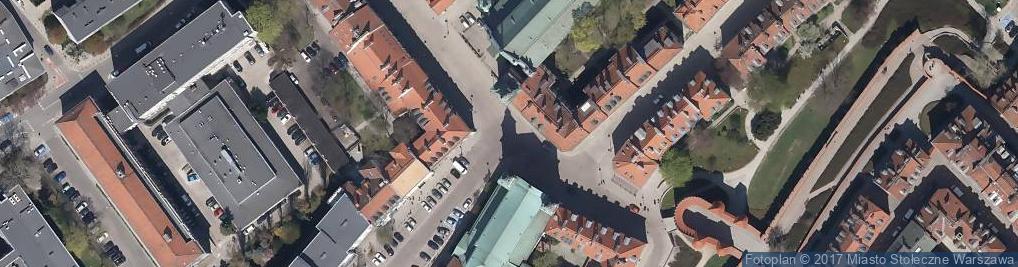 Zdjęcie satelitarne Warszawa, Freta 2