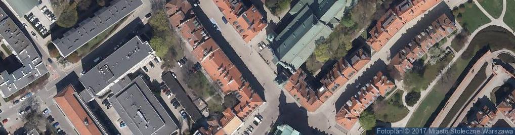 Zdjęcie satelitarne Warszawa, Freta 4
