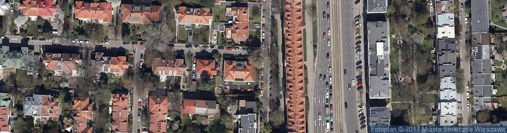 Zdjęcie satelitarne Warszawa langiewicza 1