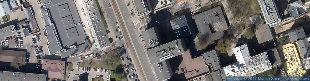 Zdjęcie satelitarne Warszawa-ministerwo komunikacji