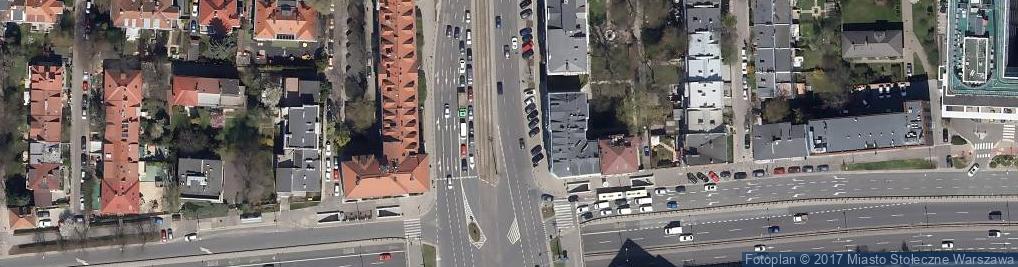 Zdjęcie satelitarne Warszawa niepodleglosci 221