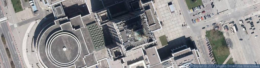 Zdjęcie satelitarne Warszawa Pałac Kultury001