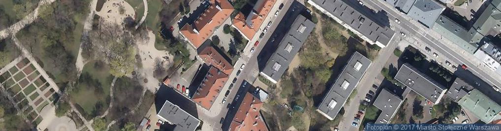 Zdjęcie satelitarne Warszawa palacyk dluga 26 001