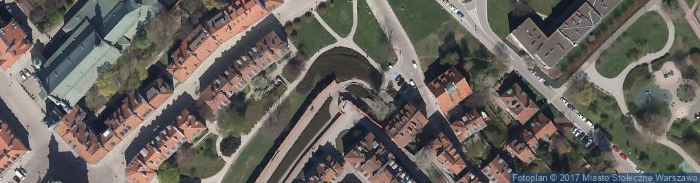 Zdjęcie satelitarne Warszawa, Stara Prochownia
