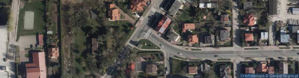 Zdjęcie satelitarne Warszawa-Ursus, glaz narzutowy 2