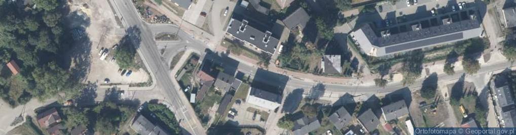 Zdjęcie satelitarne Warszów - dom Barlickiego 8