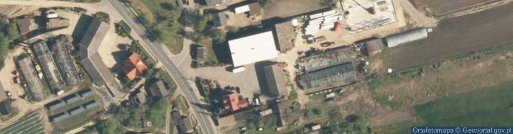 Zdjęcie satelitarne Warta church