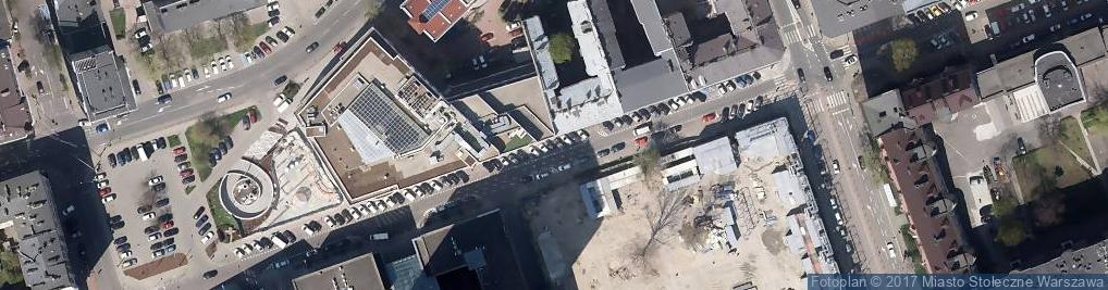 Zdjęcie satelitarne Warta Tower Warsaw 2