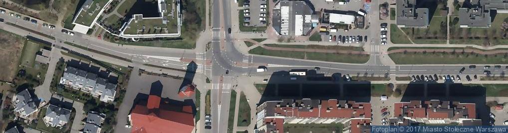 Zdjęcie satelitarne Wąwozowa