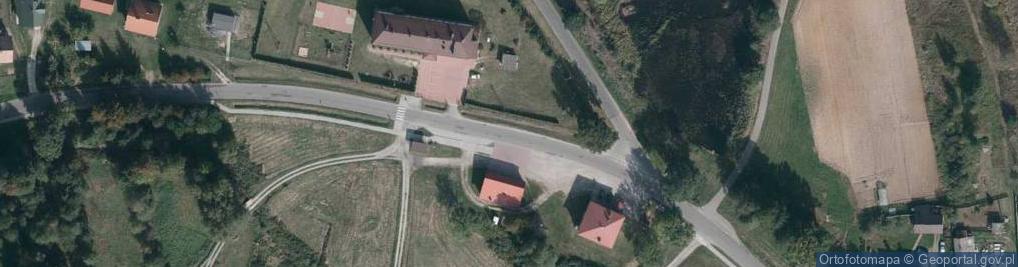Zdjęcie satelitarne Węgliska (podkarpackie) - church