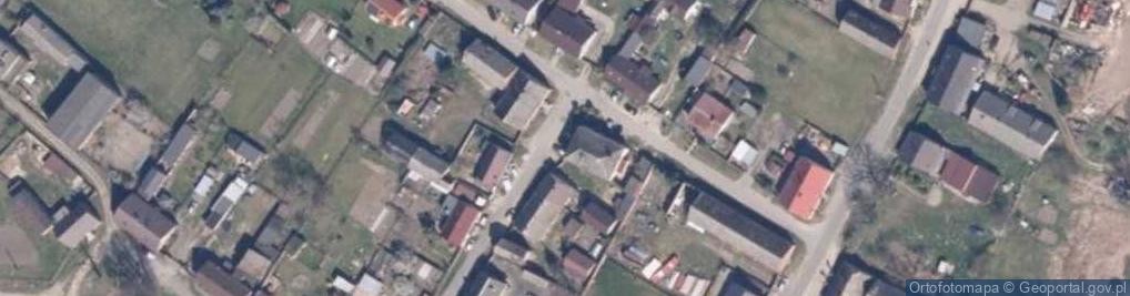 Zdjęcie satelitarne Weltyn - krzyz