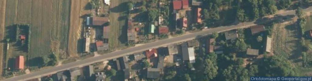 Zdjęcie satelitarne Widok z mostu