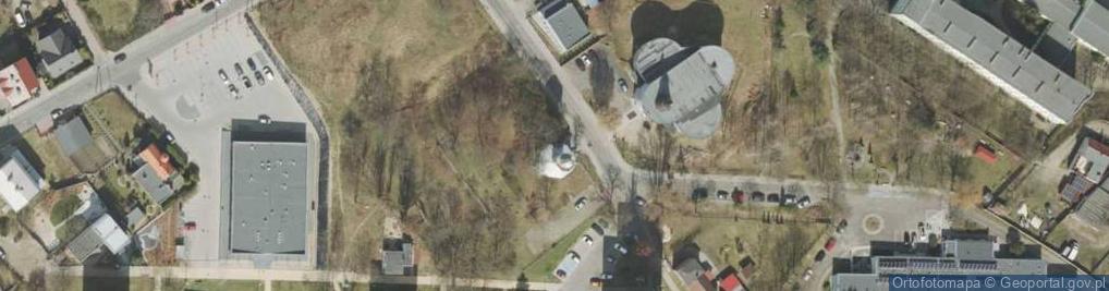 Zdjęcie satelitarne Wieza big