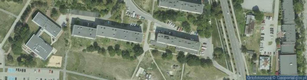 Zdjęcie satelitarne WIKI BZ kosciol NPNMP