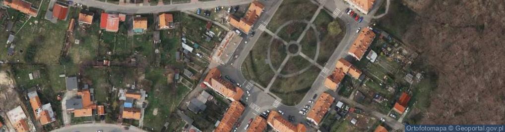 Zdjęcie satelitarne Wilcze Gardło budynek 21.09.09 p
