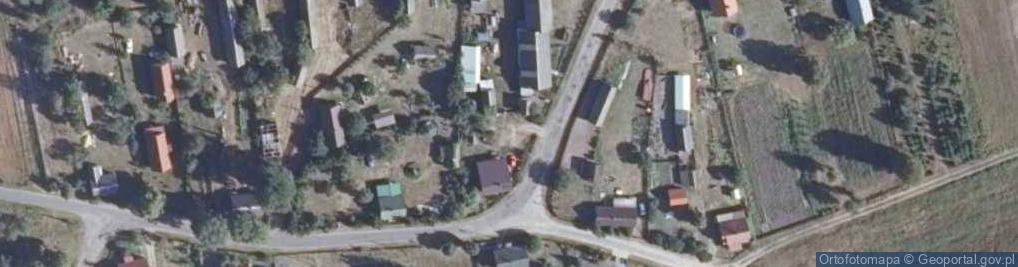 Zdjęcie satelitarne Wiluki skrzyzowanie