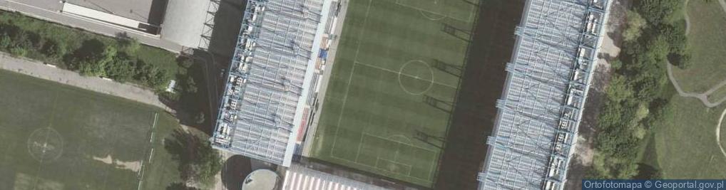 Zdjęcie satelitarne Wisla Current East Stand