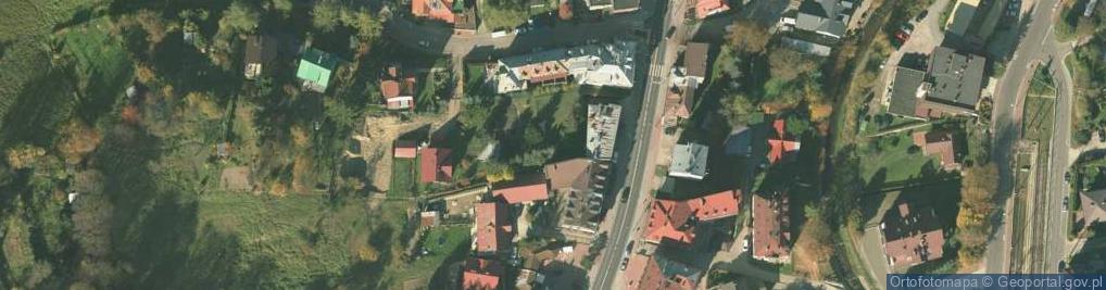 Zdjęcie satelitarne Witoldowka hotel krynica