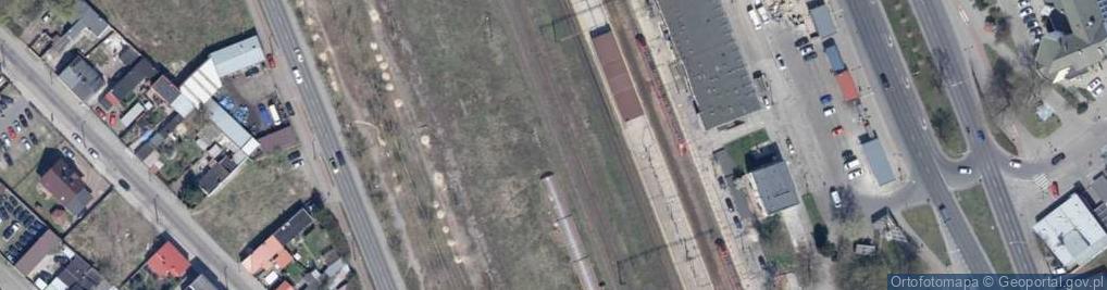 Zdjęcie satelitarne Wloclawek railway station - photo 01