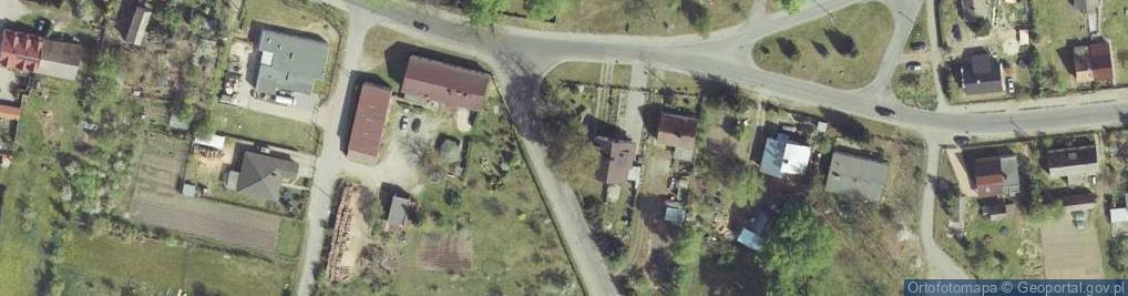 Zdjęcie satelitarne Wojcieszyce church