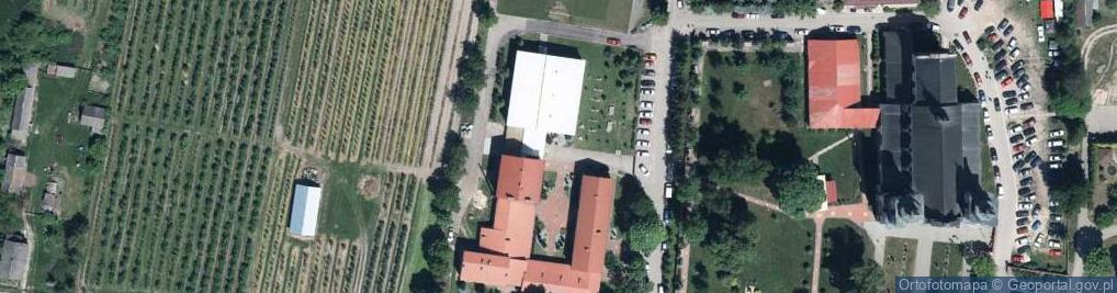 Zdjęcie satelitarne Wola Gułowska obraz