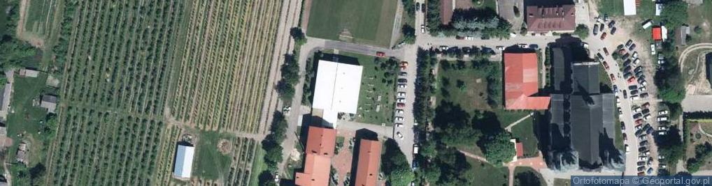 Zdjęcie satelitarne Wola Gułowska-trumna