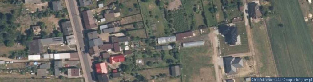 Zdjęcie satelitarne Wolborz palac biskupow