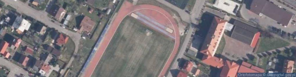Zdjęcie satelitarne Wolin - gimnazjum 2009