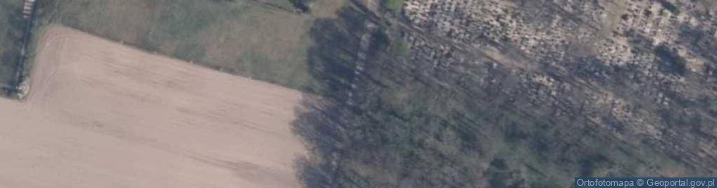 Zdjęcie satelitarne Wolin - młyn holenderski