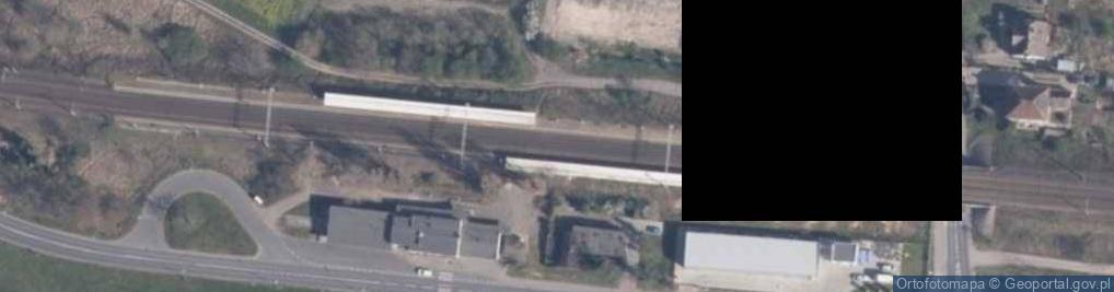 Zdjęcie satelitarne Wolin - peron