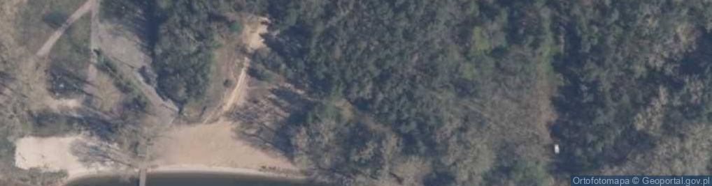 Zdjęcie satelitarne Wolin - plaża