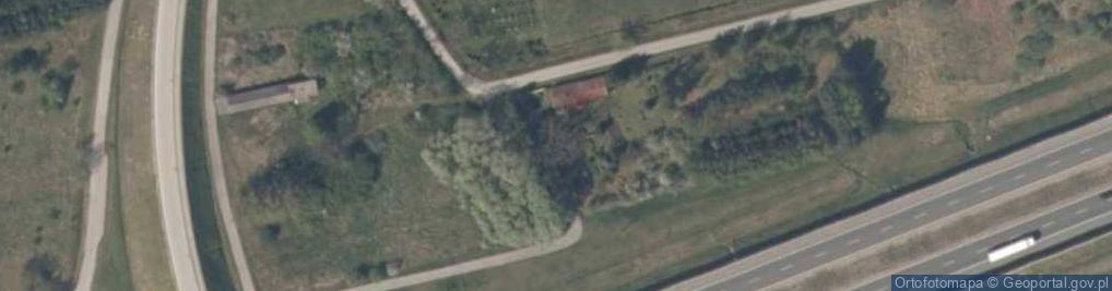 Zdjęcie satelitarne Wolka Lasiecka cemetery01