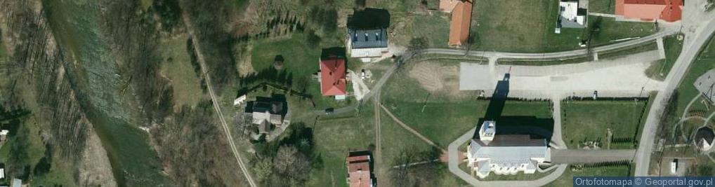Zdjęcie satelitarne Wrocanka old church